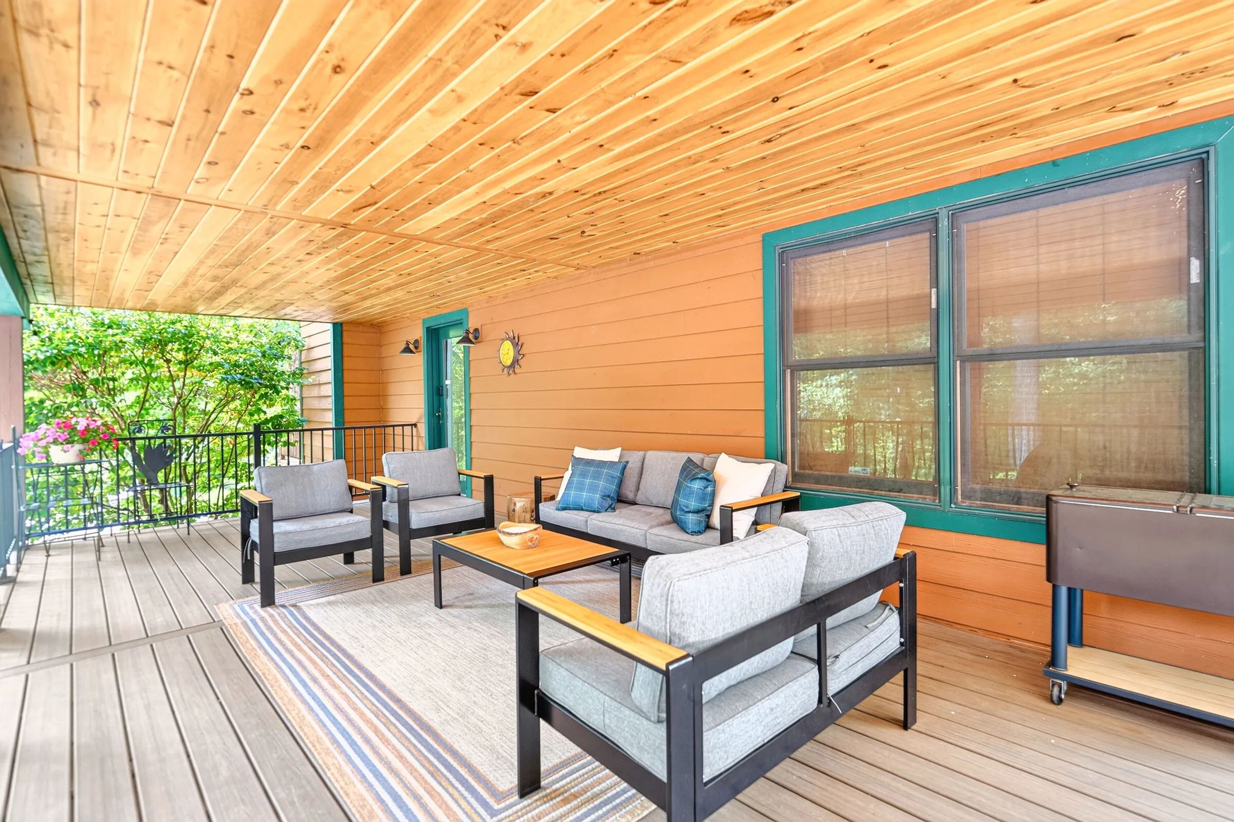Covered porch